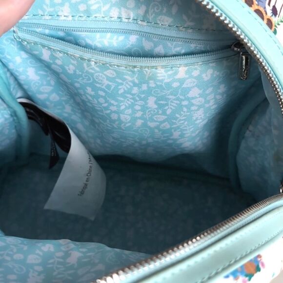 Disney Loungefly Princess Companions Mini Floral Backpack - Picture 10 of 17